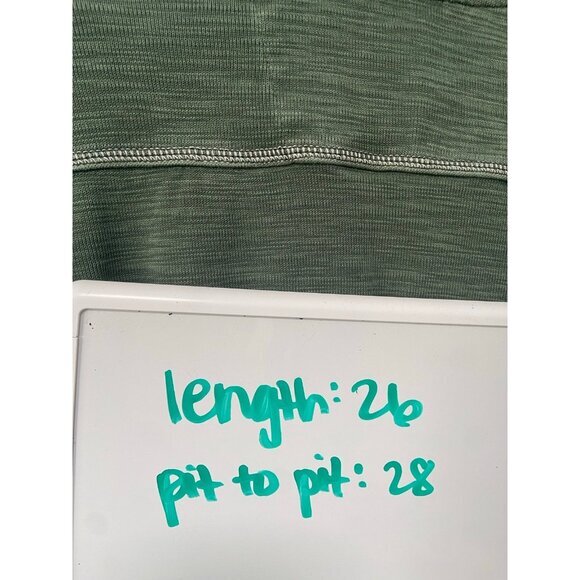 Tommy Bahama‎ Women's Plus Size Olive Green 1/4 pullover Zip Sweater Size 1x - Picture 8 of 8